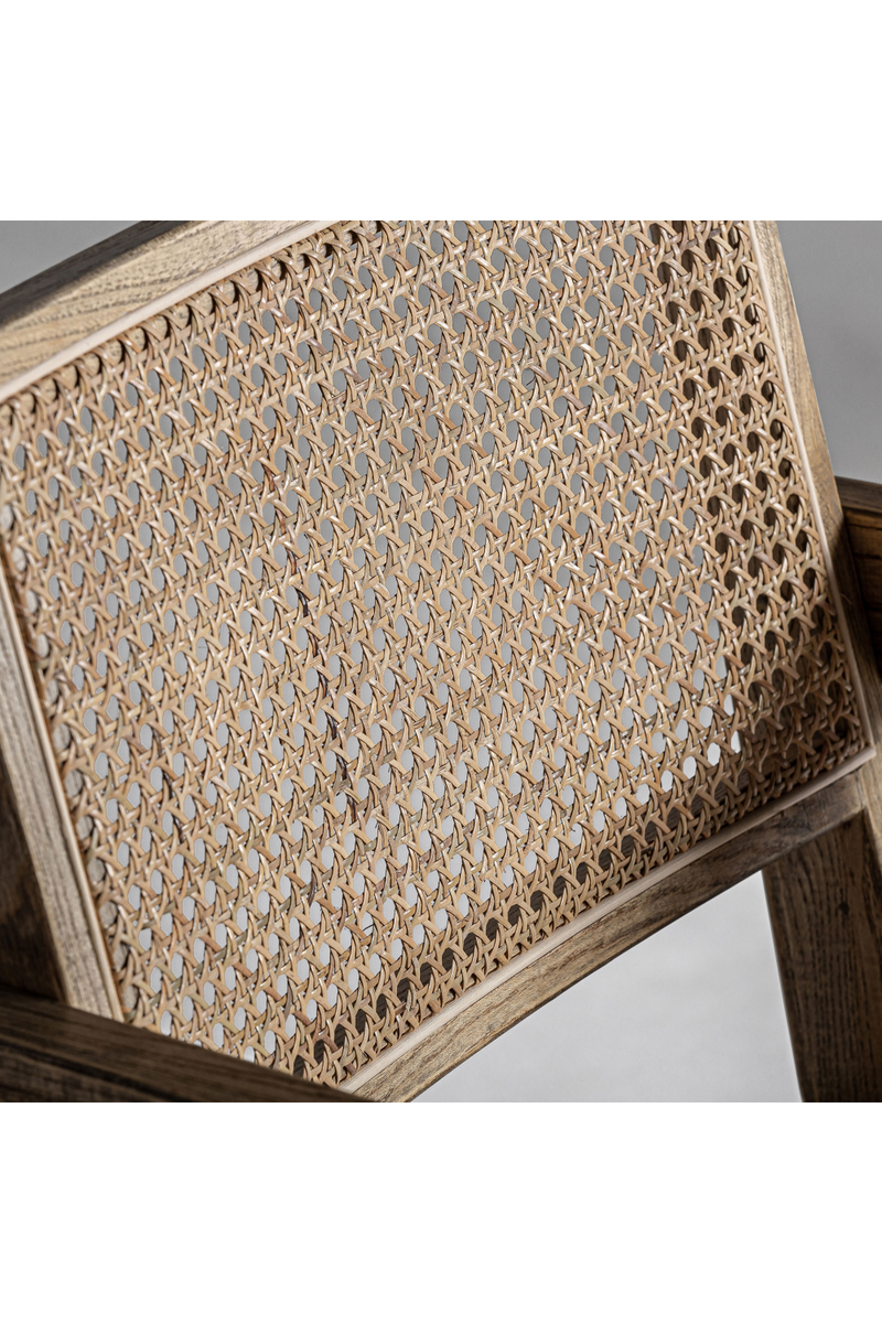 Rattan Detailed Accent Chair | Vical Home Cieza | Woodfurniture.com