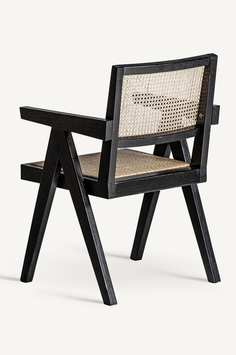 Rattan Detailed Accent Chair | Vical Home Cieza | Woodfurniture.com