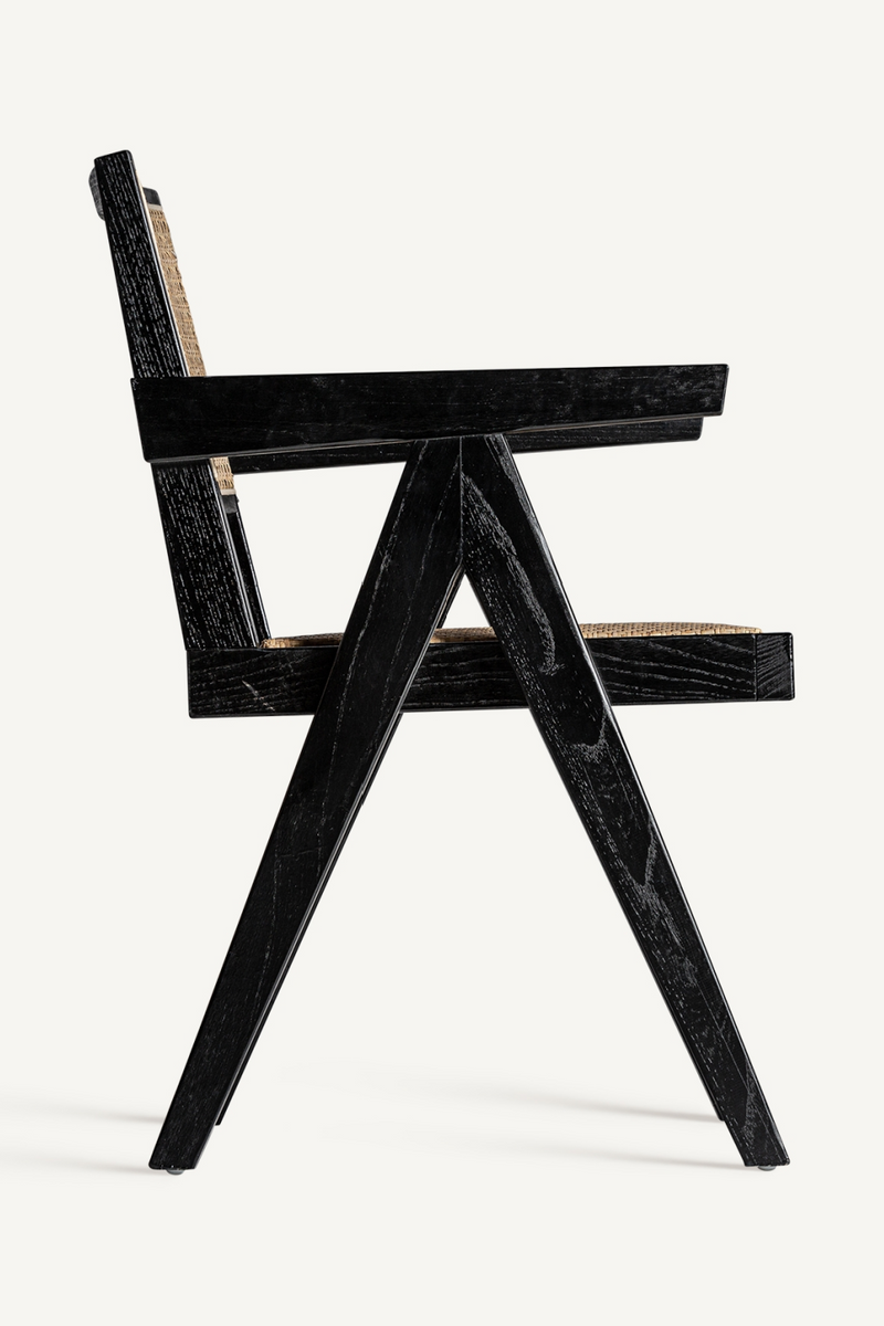 Rattan Detailed Accent Chair | Vical Home Cieza | Woodfurniture.com