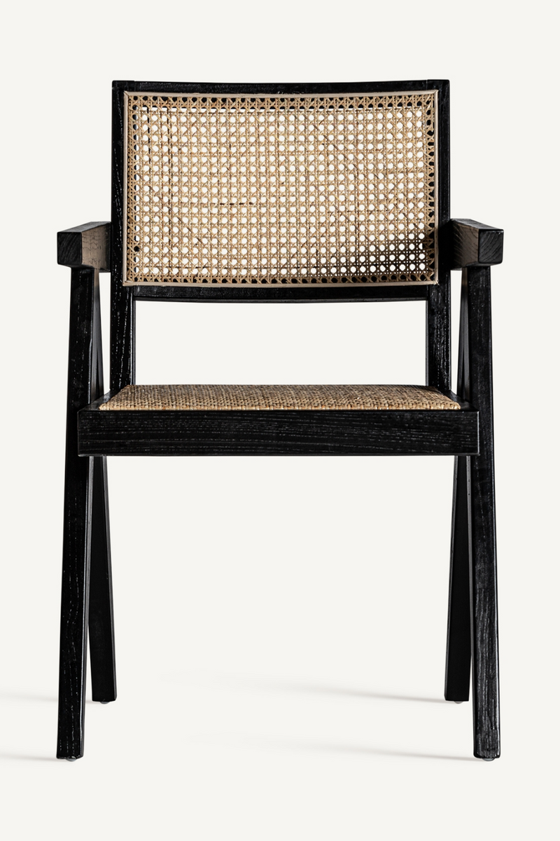 Rattan Detailed Accent Chair | Vical Home Cieza | Woodfurniture.com