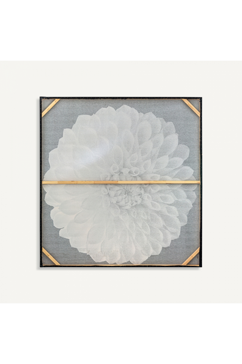 Monochromatic Floral Art Print | Vical Home Whill | Woodfurniture.com