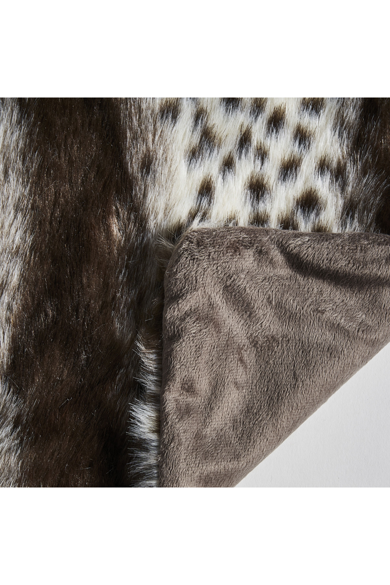 Spotted Microfiber Throw Blanket | Vical Home Raccoon | Woodfurniture.com