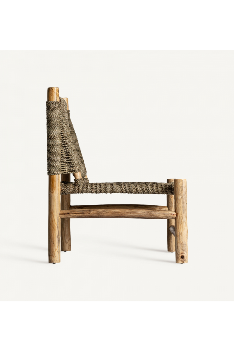 Natural Raffia Dining Chair | Vical Home Manhula | Woodfurniture.com