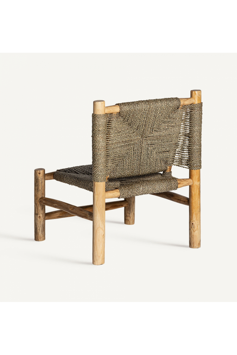 Natural Raffia Dining Chair | Vical Home Manhula | Woodfurniture.com