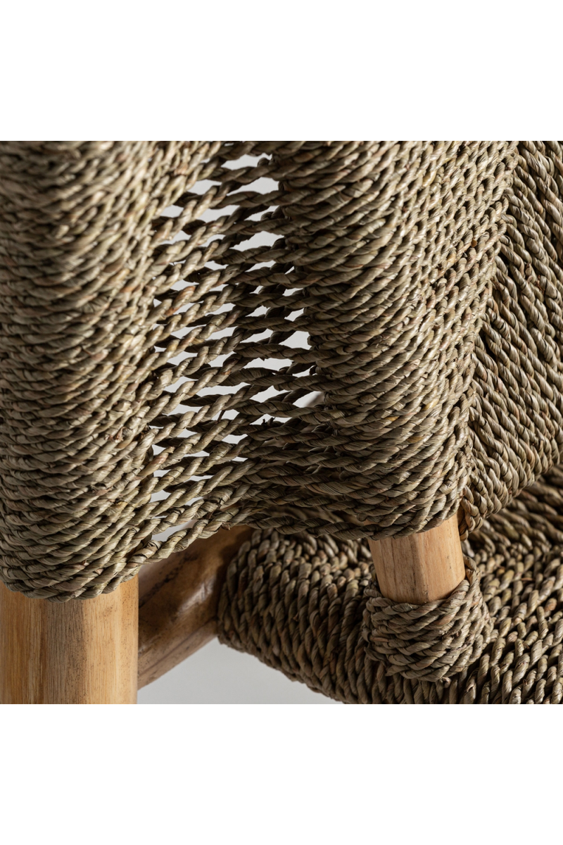 Natural Raffia Armchair | Vical Home Manhula | Woodfurniture.com