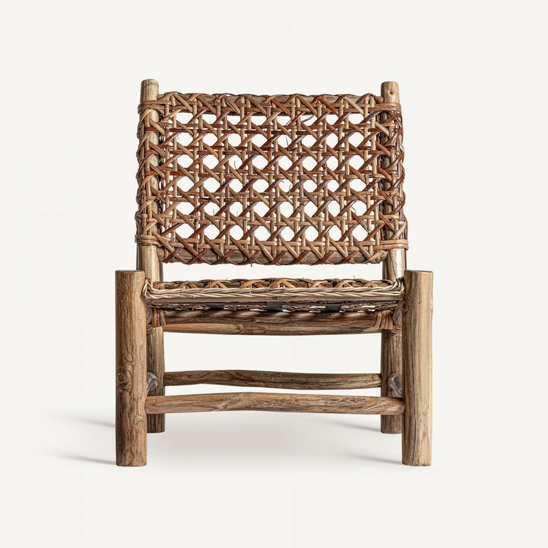 Woven Rattan Lounge Chair | Vical Home Luban | Woodfurniture.com