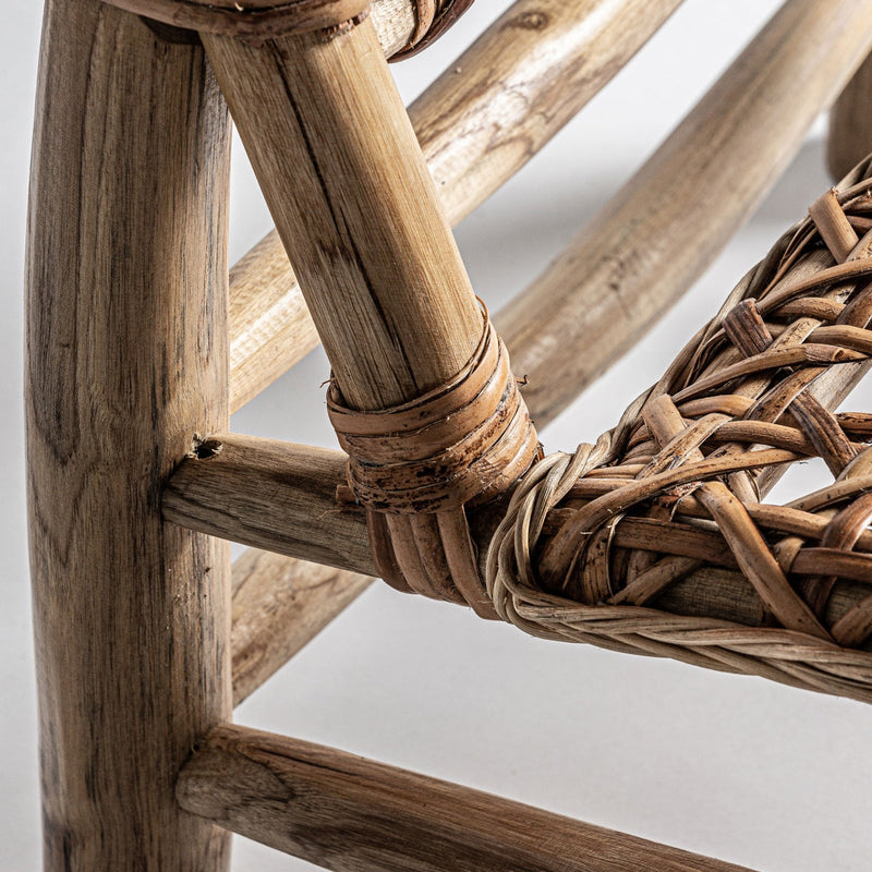 Woven Rattan Lounge Chair | Vical Home Luban | Woodfurniture.com