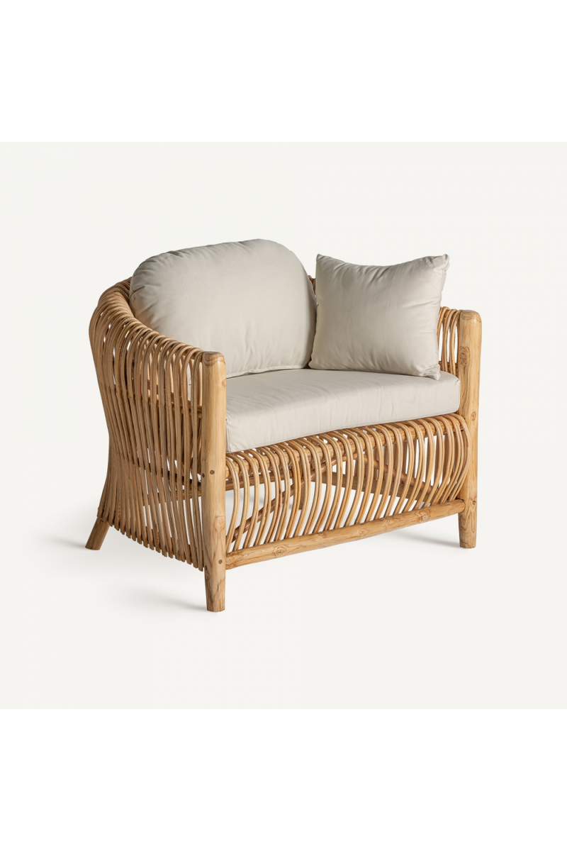 Natural Rattan Cane Armchair | Vical Home Tisno | Woodfurniture.com