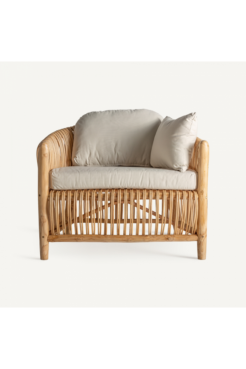 Natural Rattan Cane Armchair | Vical Home Tisno | Woodfurniture.com