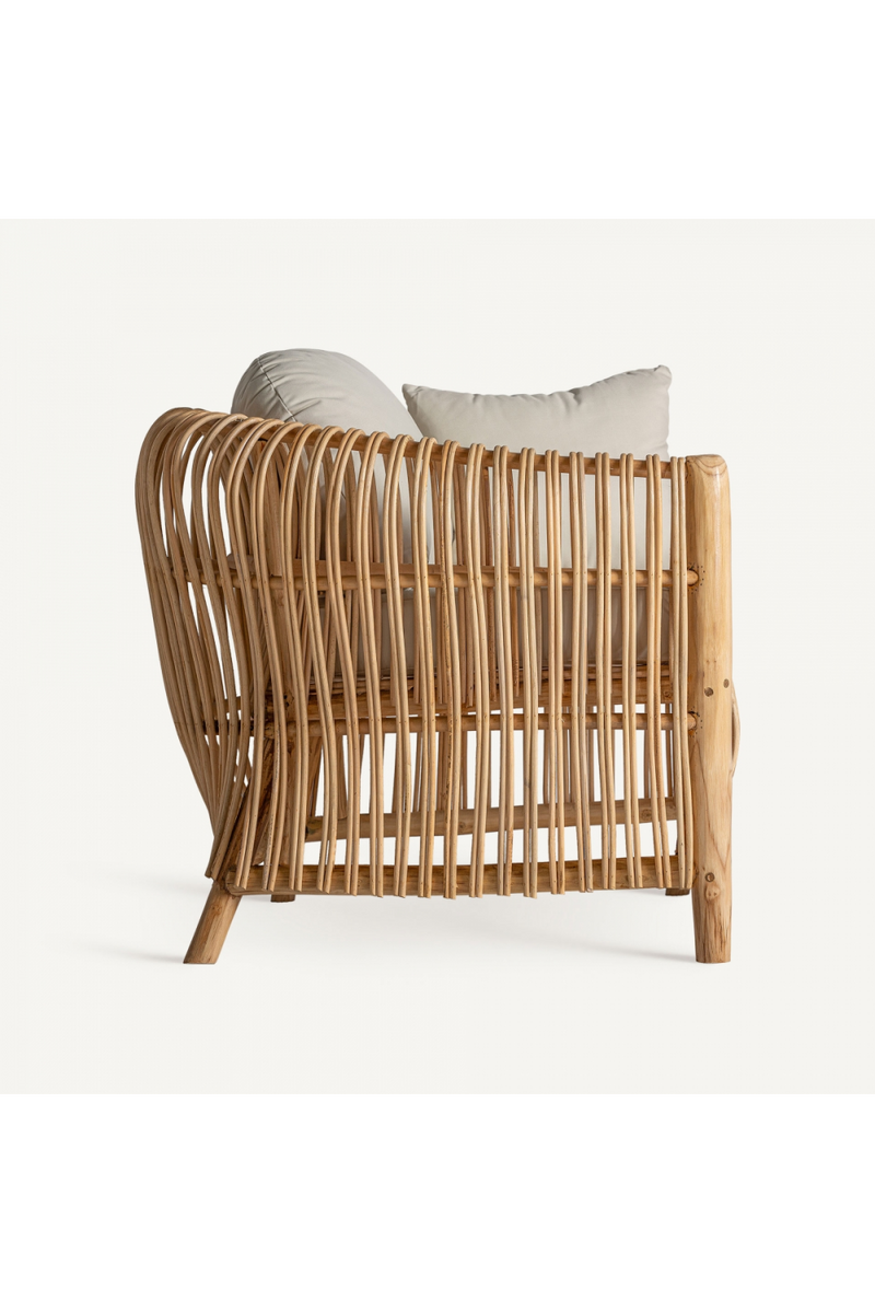 Natural Rattan Cane Armchair | Vical Home Tisno | Woodfurniture.com