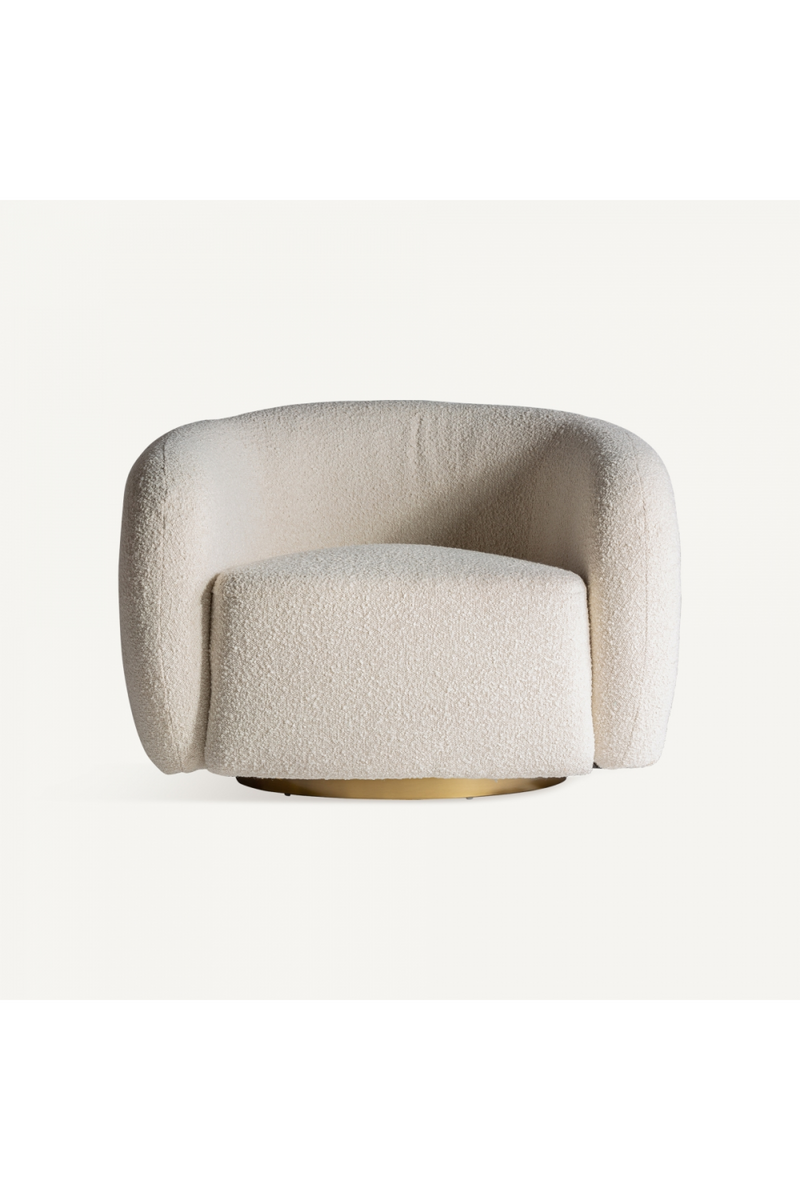 Cream Bouclé Armchair | Vical Home Scorze | Woodfurniture.com