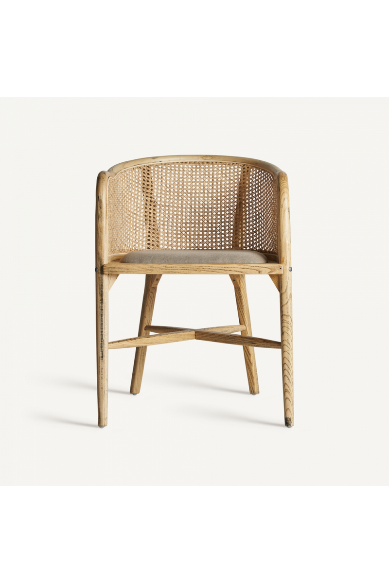 Birch Wood Outdoor Armchair | Vical Home Nuchis | Woodfurniture.com