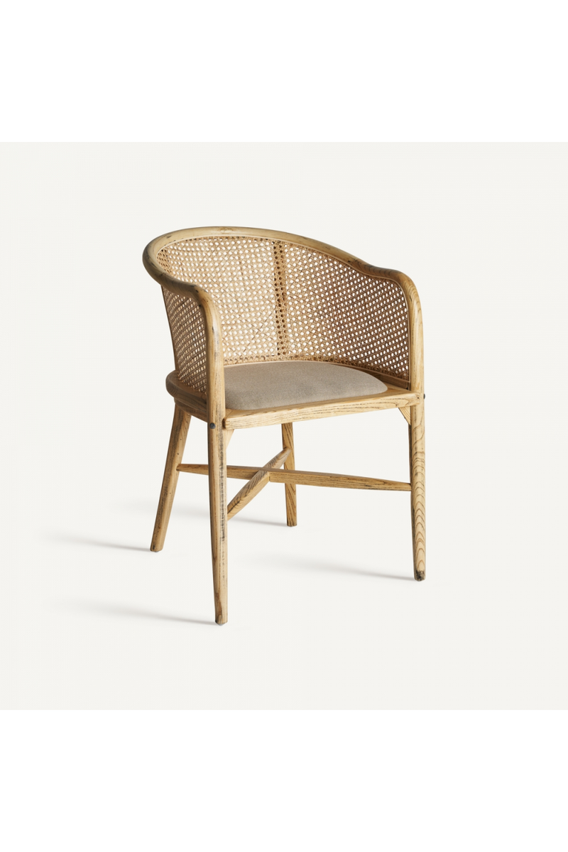 Birch Wood Outdoor Armchair | Vical Home Nuchis | Woodfurniture.com