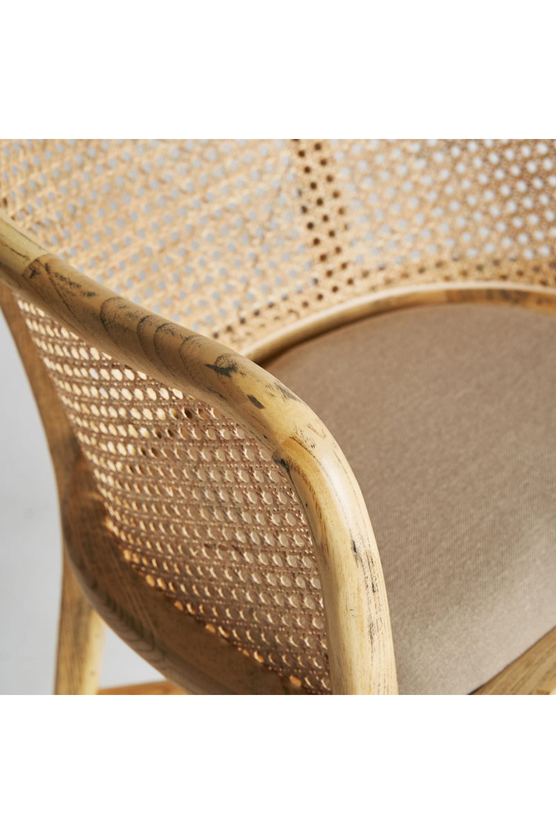 Birch Wood Outdoor Armchair | Vical Home Nuchis | Woodfurniture.com