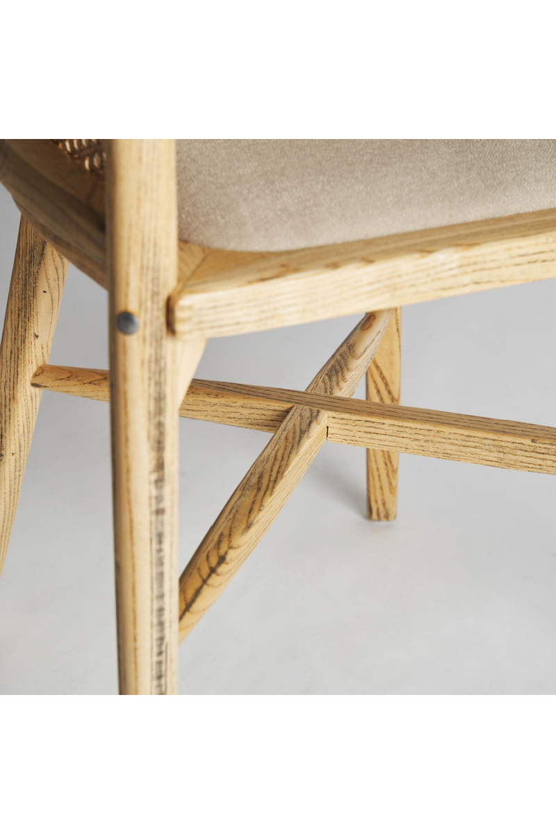 Birch Wood Outdoor Armchair | Vical Home Nuchis | Woodfurniture.com