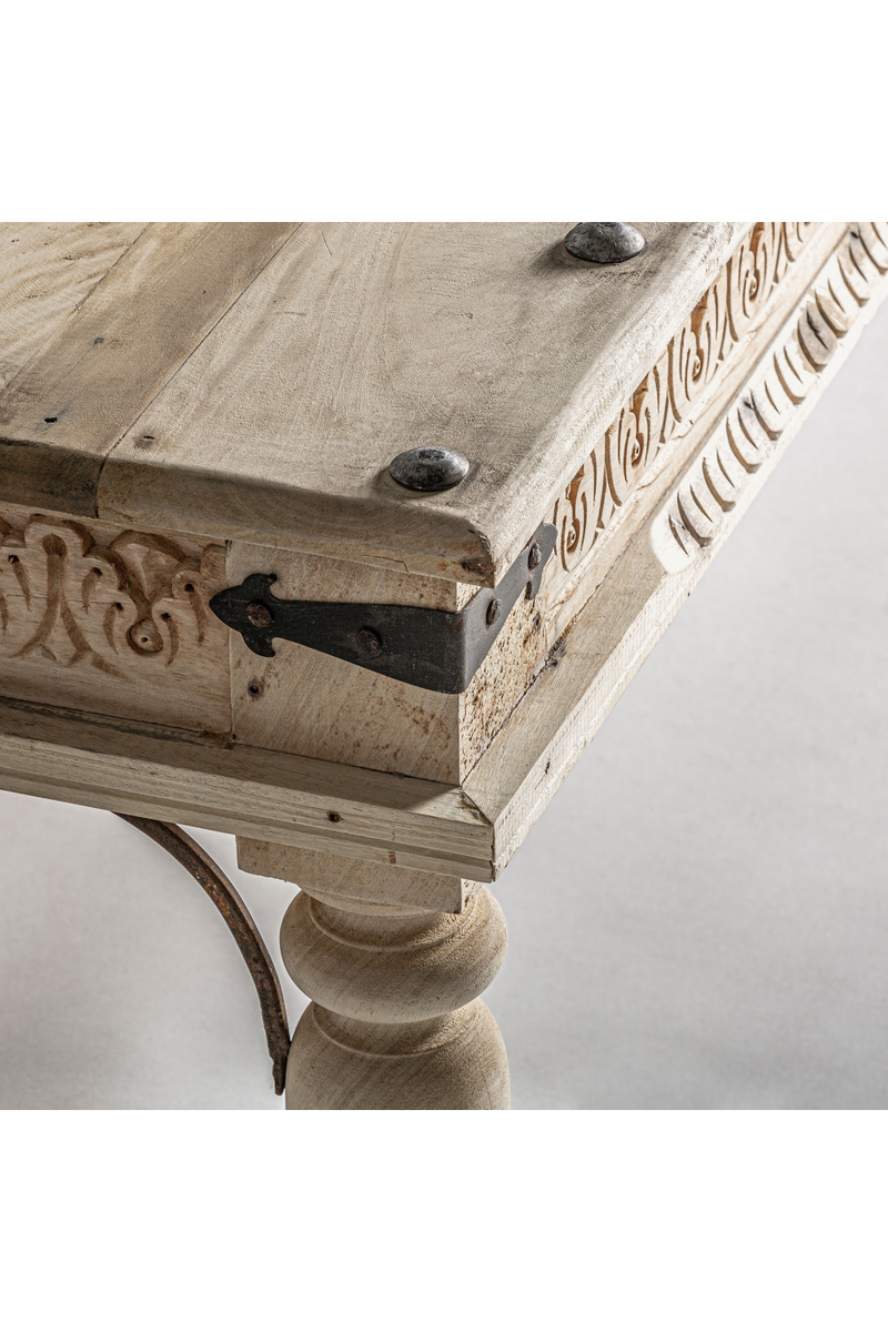 Oriental Carved Coffee Table | Vical Home Vouxell | Woodfurniture.com