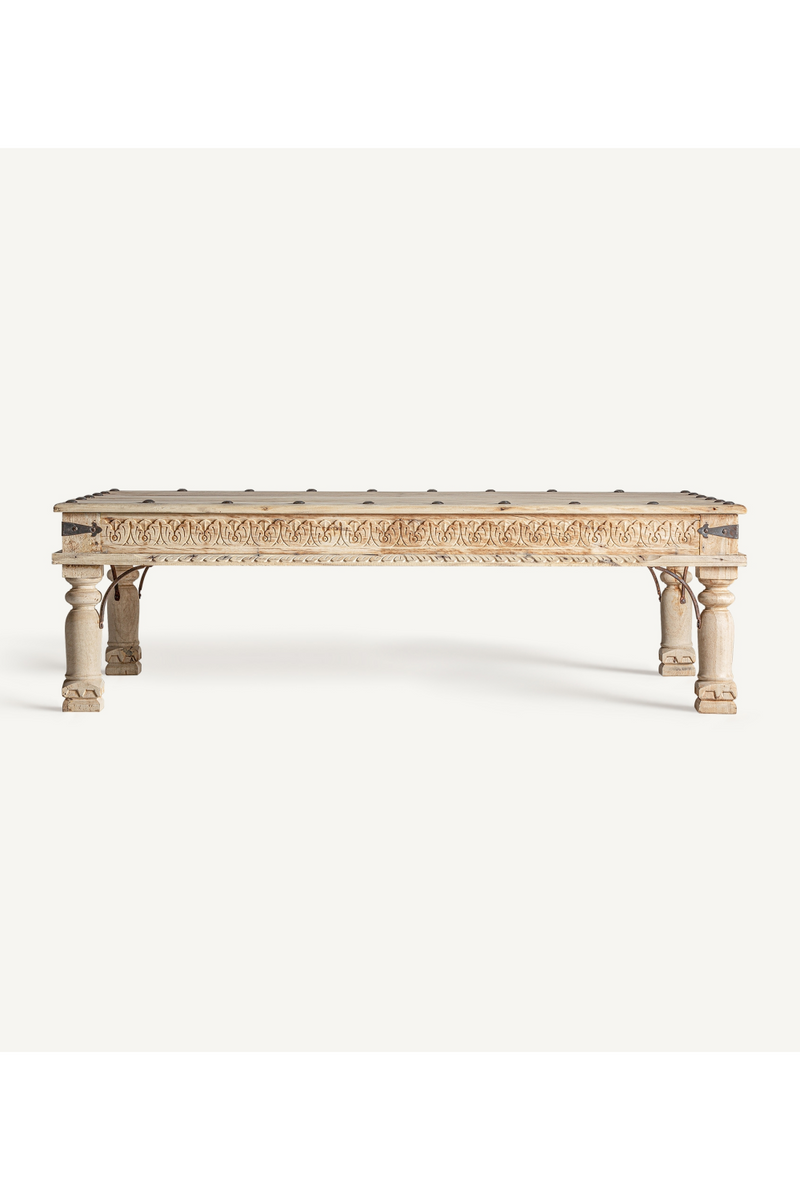 Oriental Carved Coffee Table | Vical Home Vouxell | Woodfurniture.com