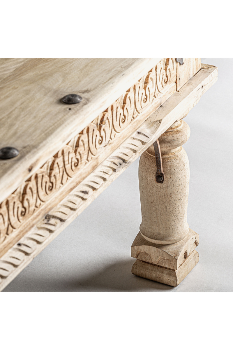 Oriental Carved Coffee Table | Vical Home Vouxell | Woodfurniture.com