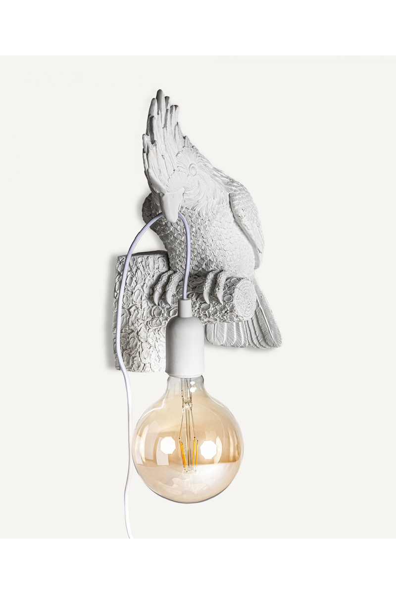 Bird Sculpture Wall Lamp | Vical Home Nymph | Woodfurniture.com