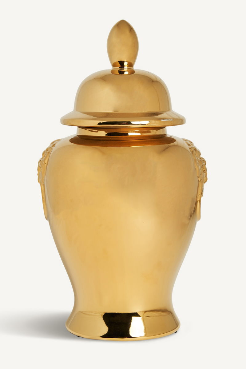 Gold Ceramic Vase L | Vical Home Lua | Woodfurniture.com