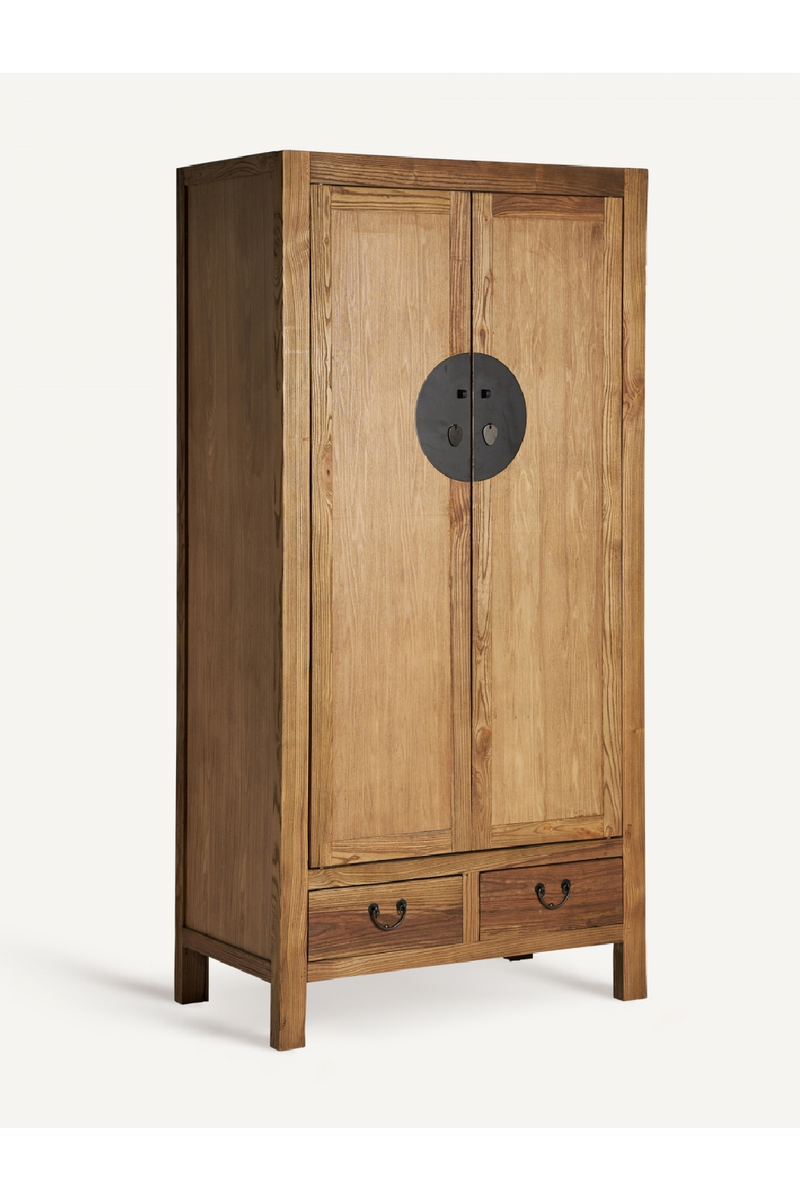 Natural Elm 2-Door Cabinet | Vical Home Metz | Woodfurniture.com