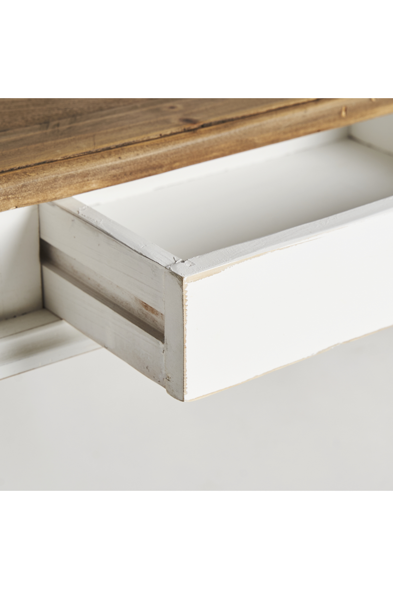 White 1-Drawer Coffee Table | Vical Home Cirella | Oroatrade.com