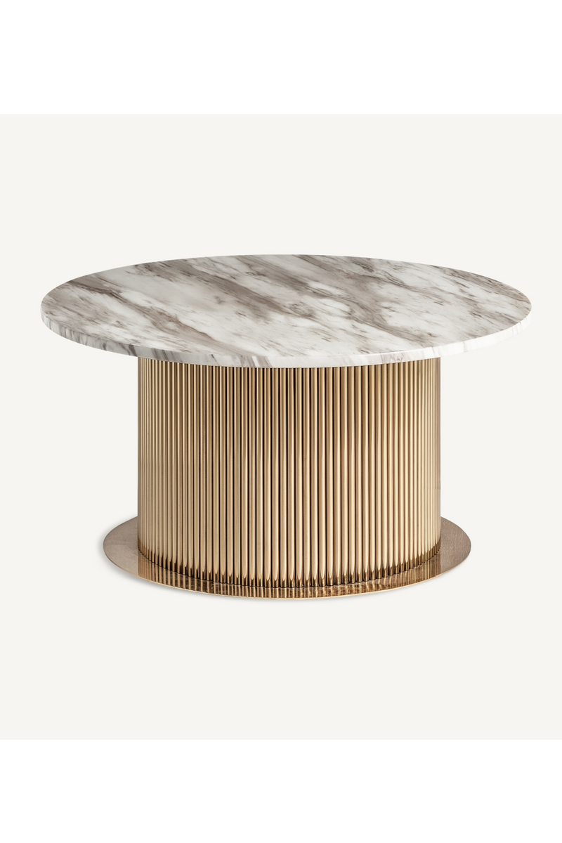 White Marble Coffee Table | Vical Home Breisach | Woodfurniture.com