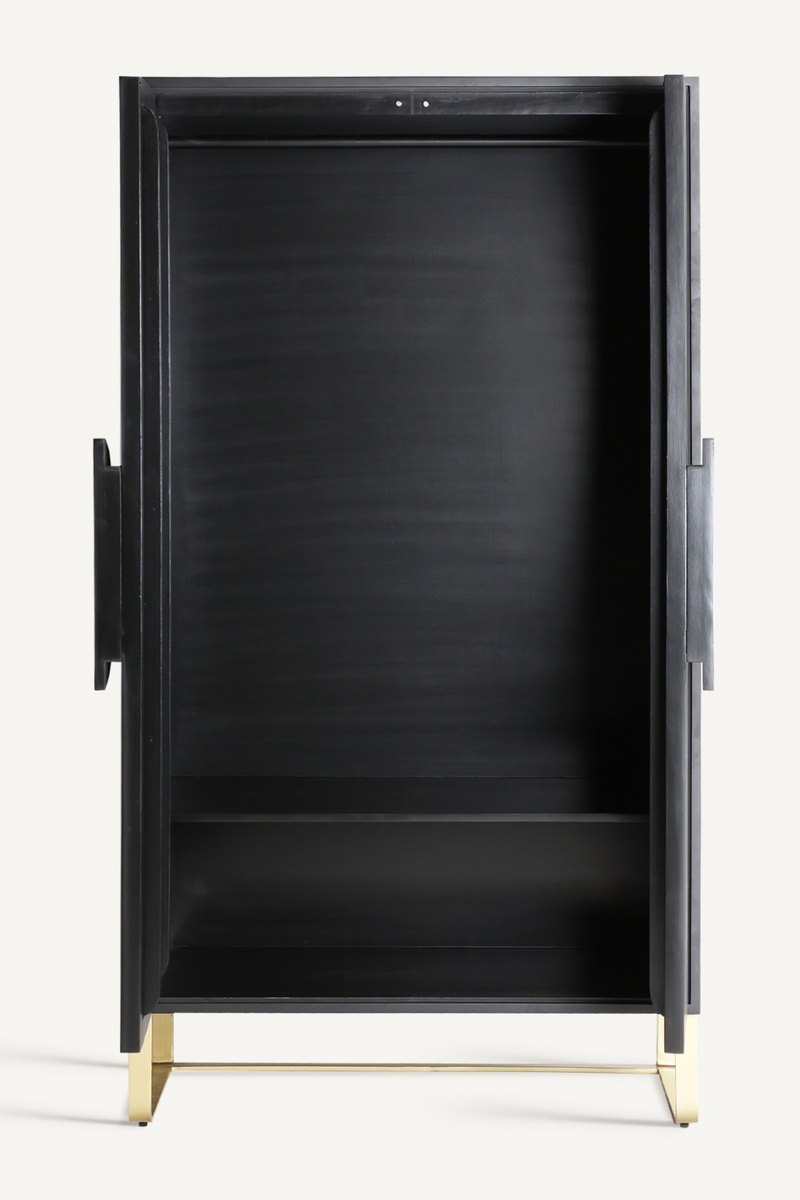 Black Japanese-Inspired Cabinet | Vical Home Gatsby | Oroatrade.com