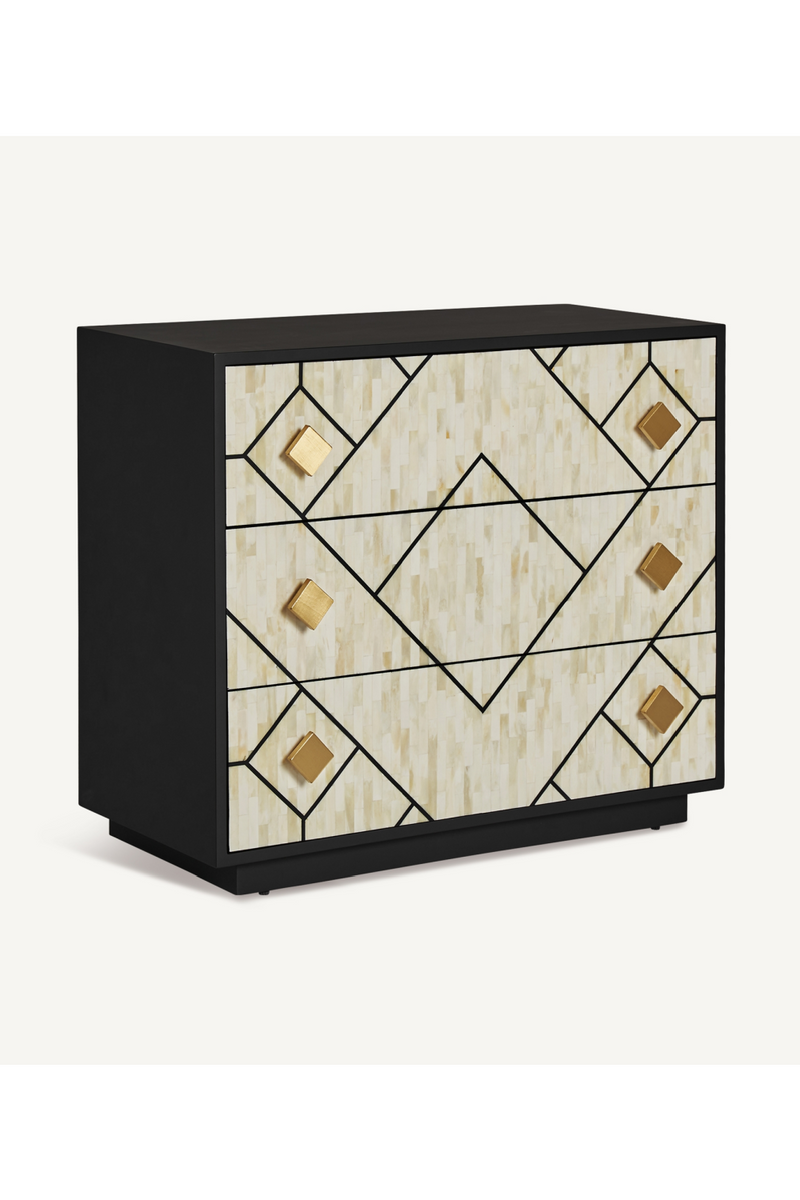 Gold Accent Chest of Drawers | Vical Home Charmes | Woodfurniture.com