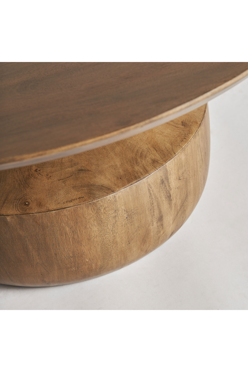 Natural Wood Coffee Table | Vical Home Beaune | Woodfurniture.com