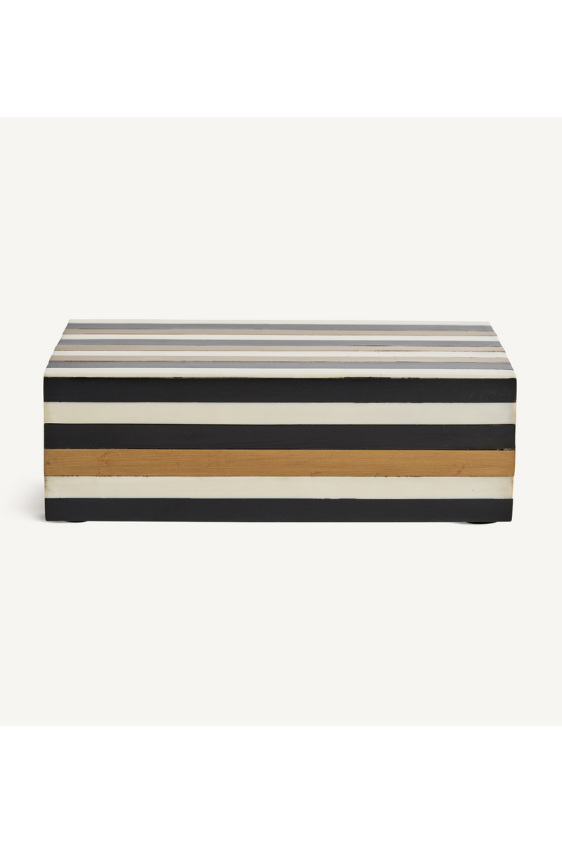 Stripes Rectangular Box | Vical Home Rahel | Woodfurniture.com