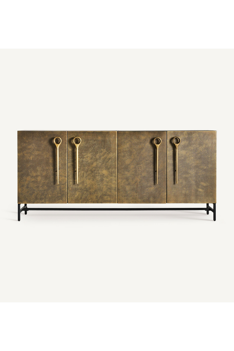 Antique Gold 4-Door Sideboard | Vical Home Bouloire | Oroatrade.com