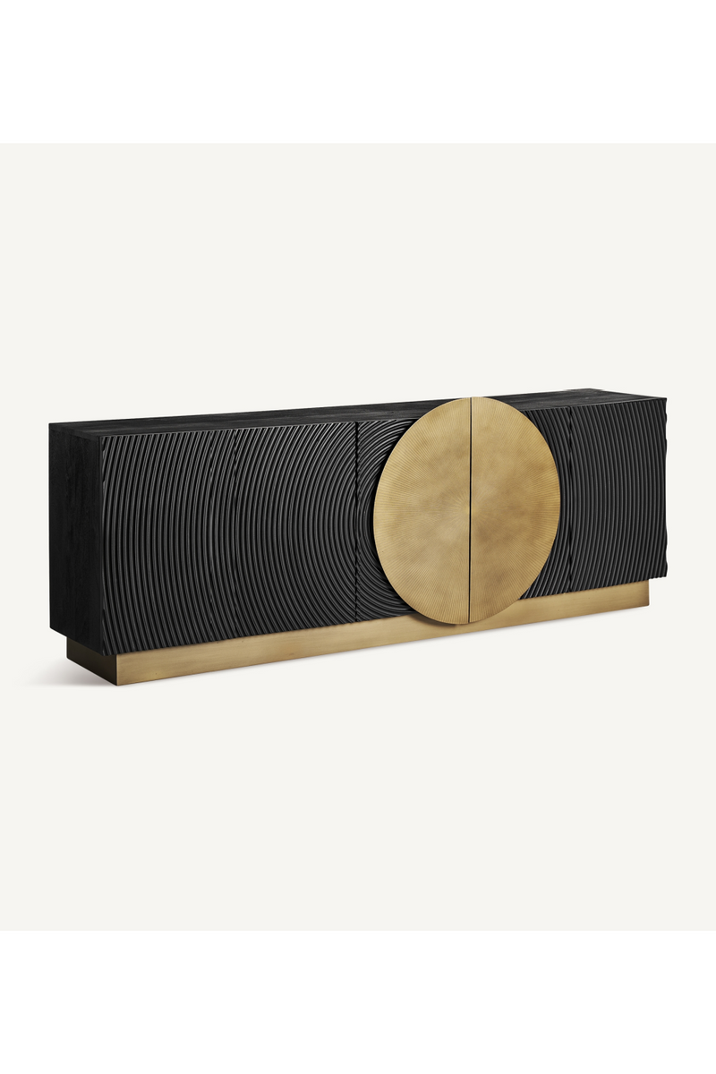 Round Circle Accent Sideboard | Vical Home Dobeln | Woodfurniture.com