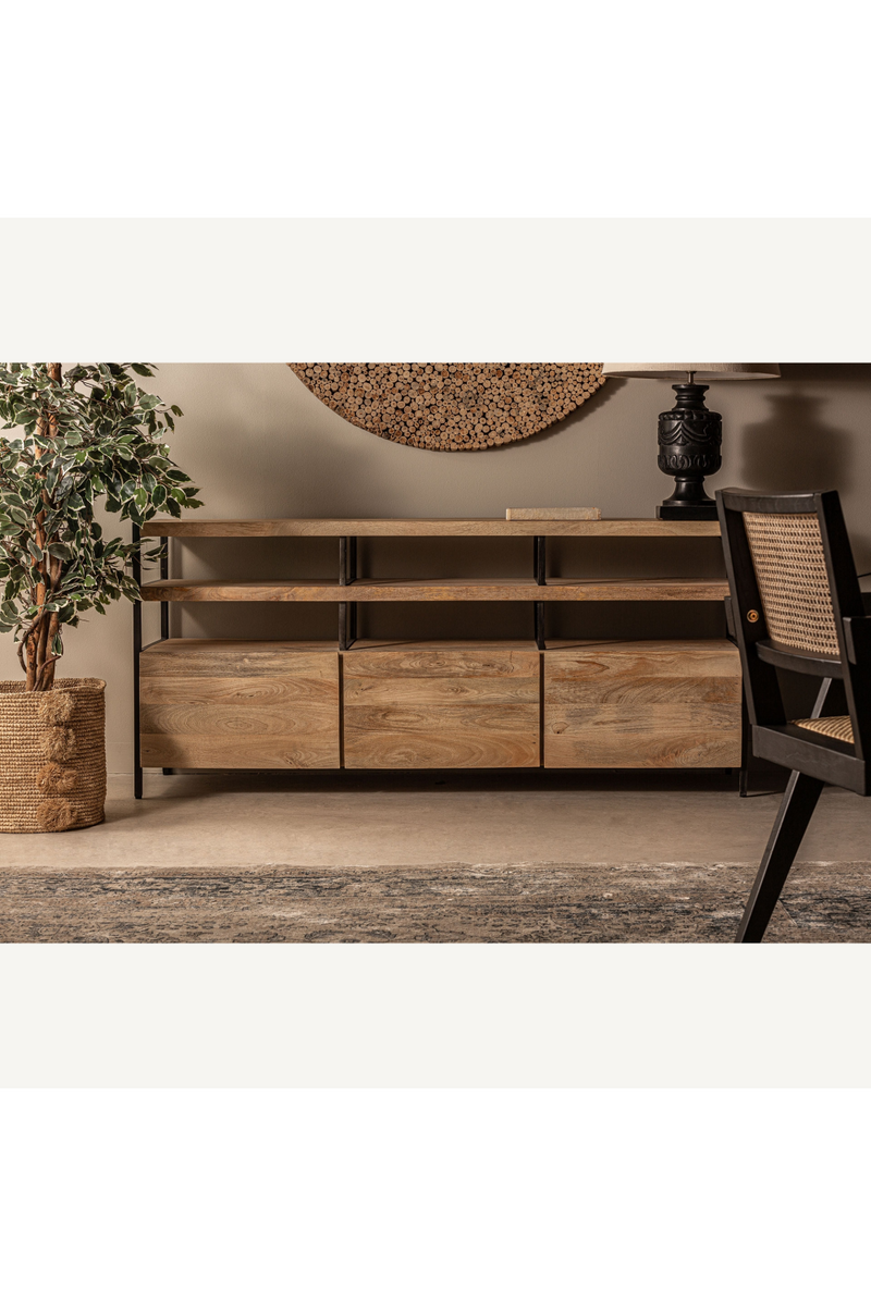 Wooden Industrial Style Sideboard | Vical Home Celle | Woodfurniture.com