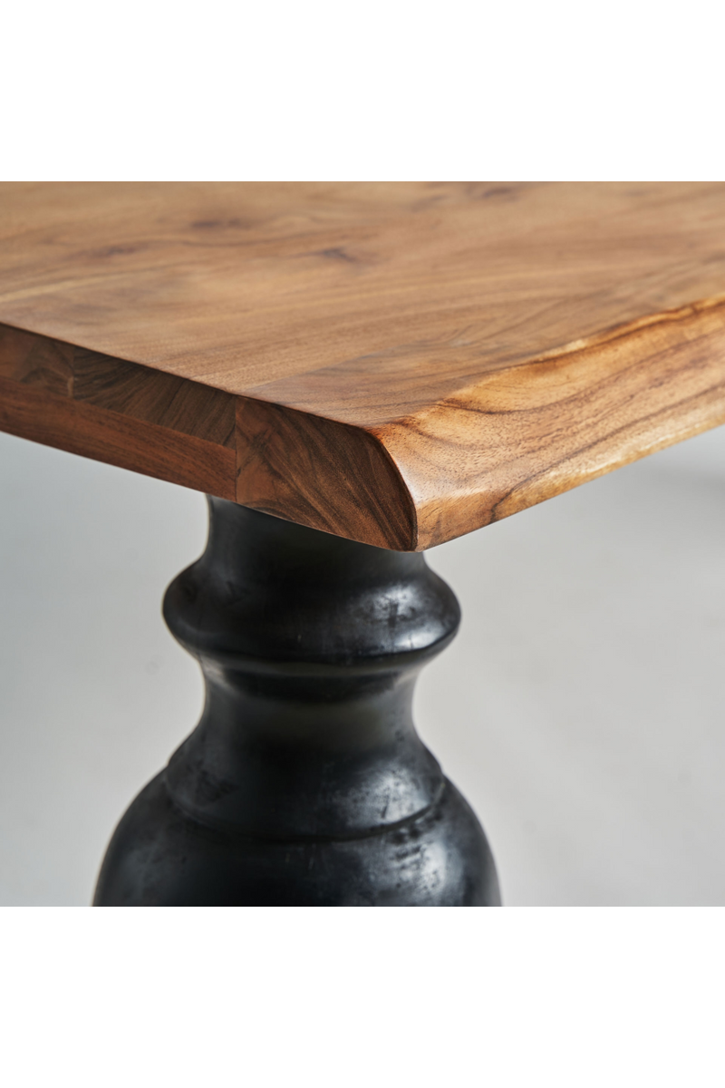 Two-Toned Acacia Dining Table | Vical Home Zenica | Woodfurniture.com