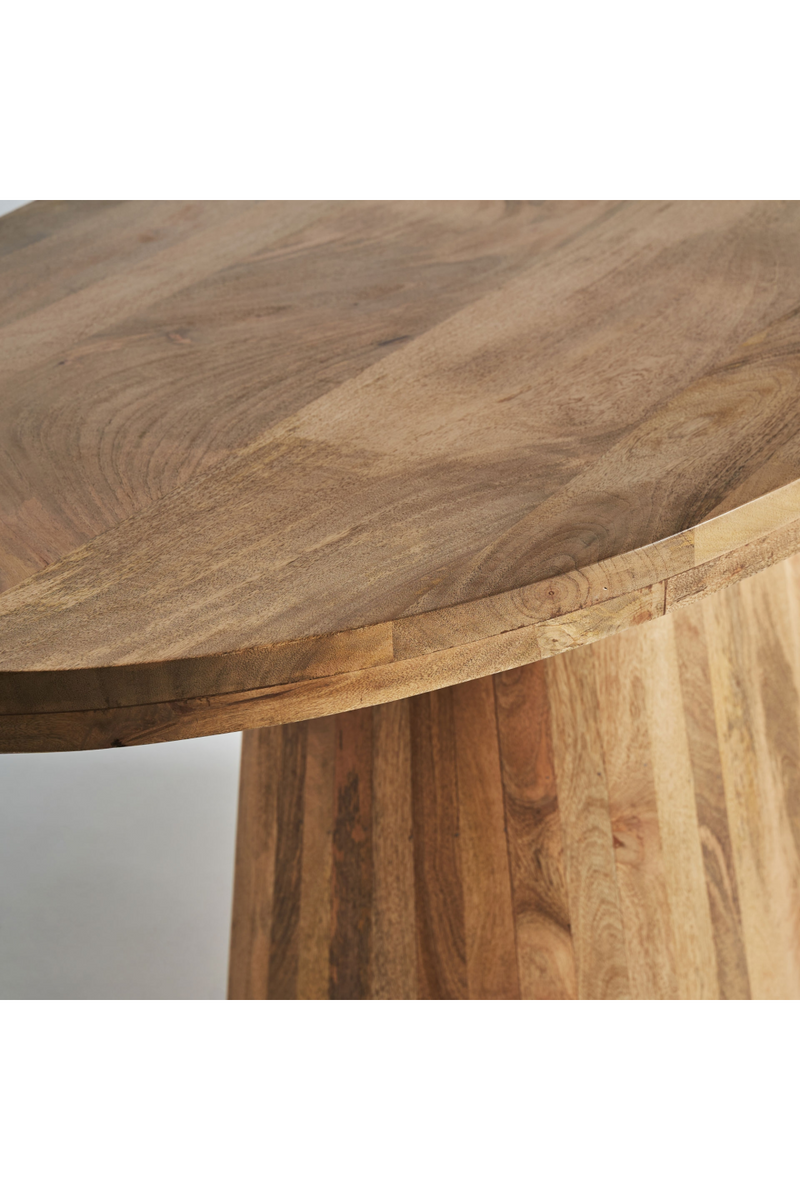 Mango Wood Oval Dining Table | Vical Home Mersch | Oroatrade.com