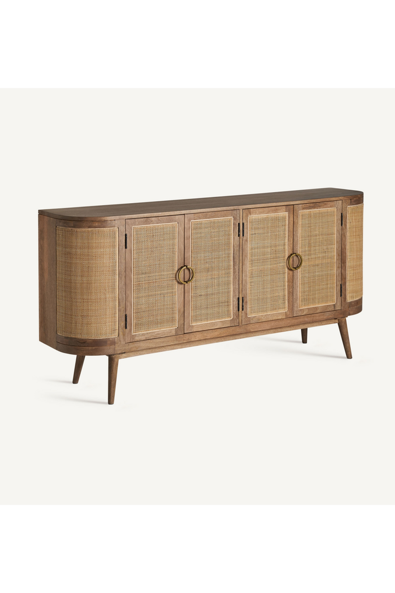 4-Door Rattan Sideboard | Vical Home Holeby | Oroatrade.com