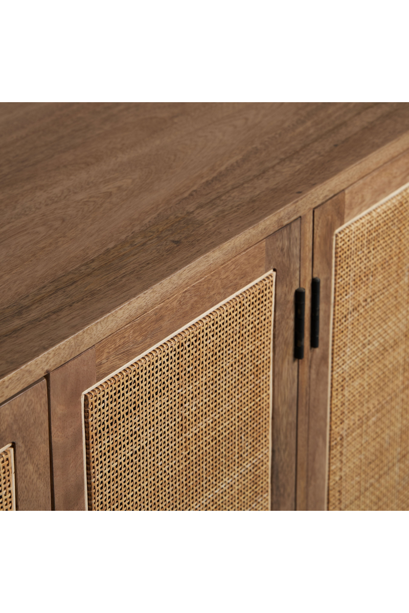 4-Door Rattan Sideboard | Vical Home Holeby | Oroatrade.com