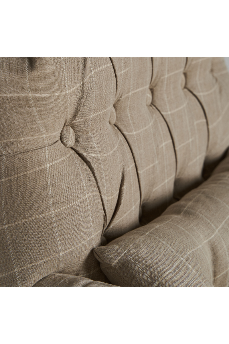 Beige Tufted Armchair | Vical Home Morbier | Woodfurniture.com