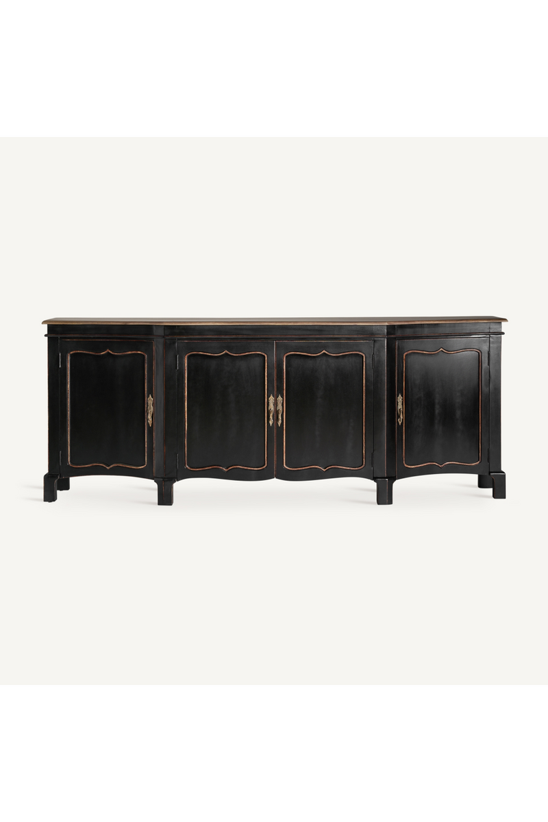 Black Mango Wood Classic Sideboard | Vical Home Jussac | Woodfurniture.com