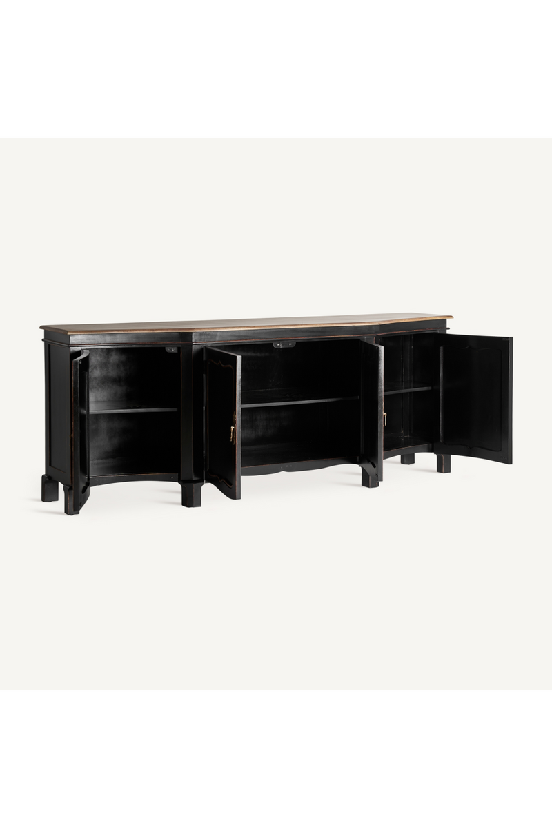 Black Mango Wood Classic Sideboard | Vical Home Jussac | Oroatrade.com