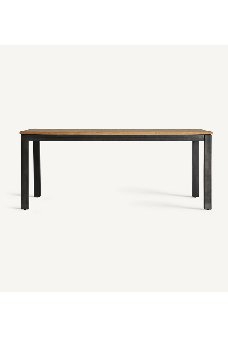 Two-Toned Rectangular Dining Table | Vical Home Courry | Woodfurniture.com