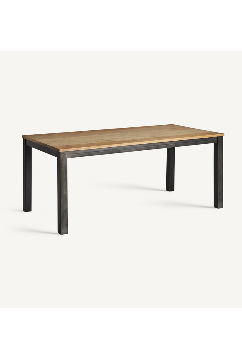 Two-Toned Rectangular Dining Table | Vical Home Courry | Woodfurniture.com