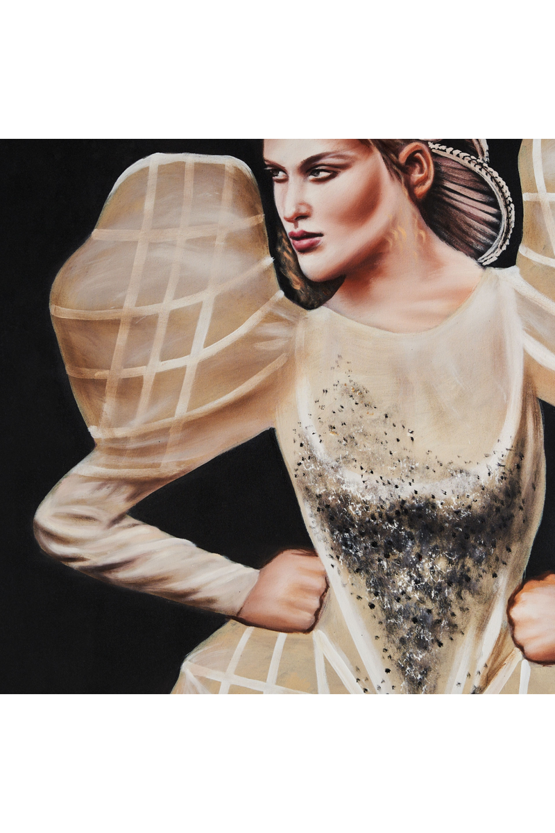 Woman In Gown Art Print | Vical Home Ailen | Woodfurniture.com