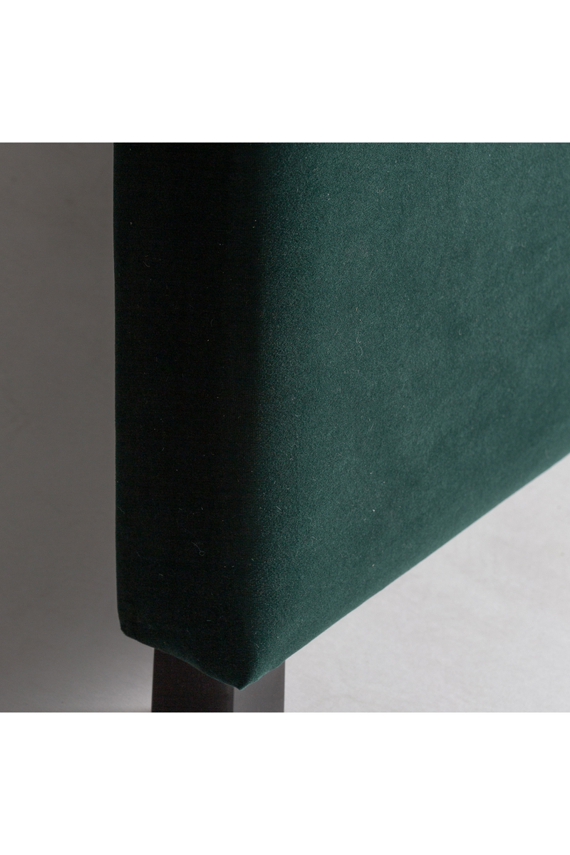 Green Velvet Headboard Single | Vical Home Marsa | Woodfurniture.com