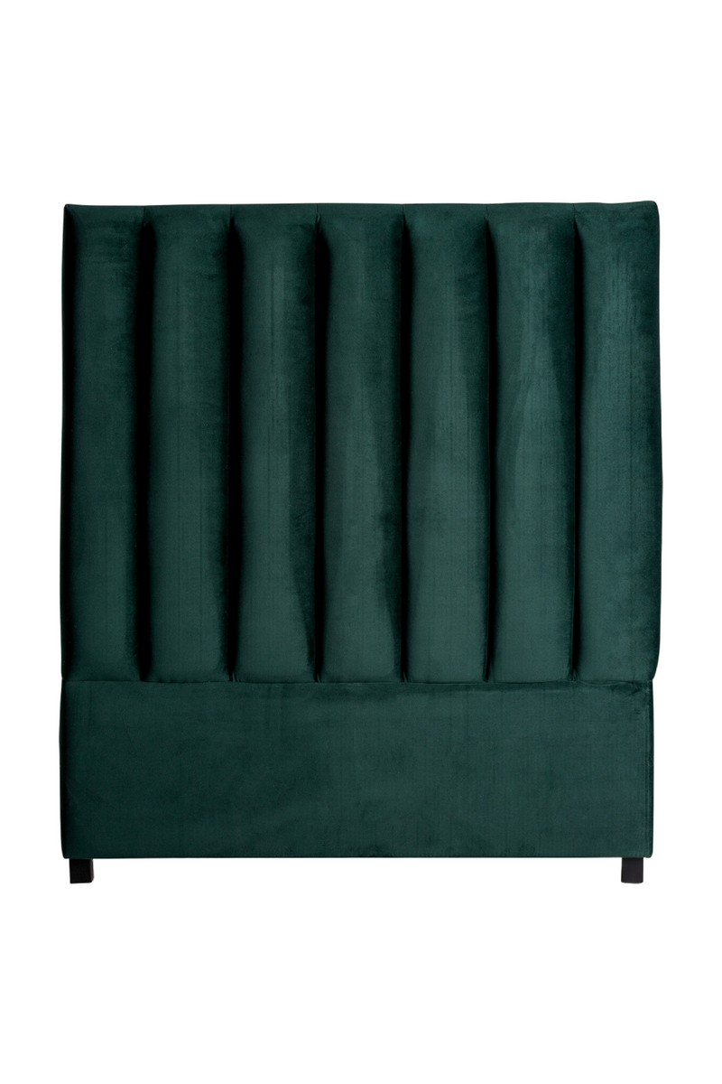 Green Velvet Headboard Single | Vical Home Marsa | Woodfurniture.com