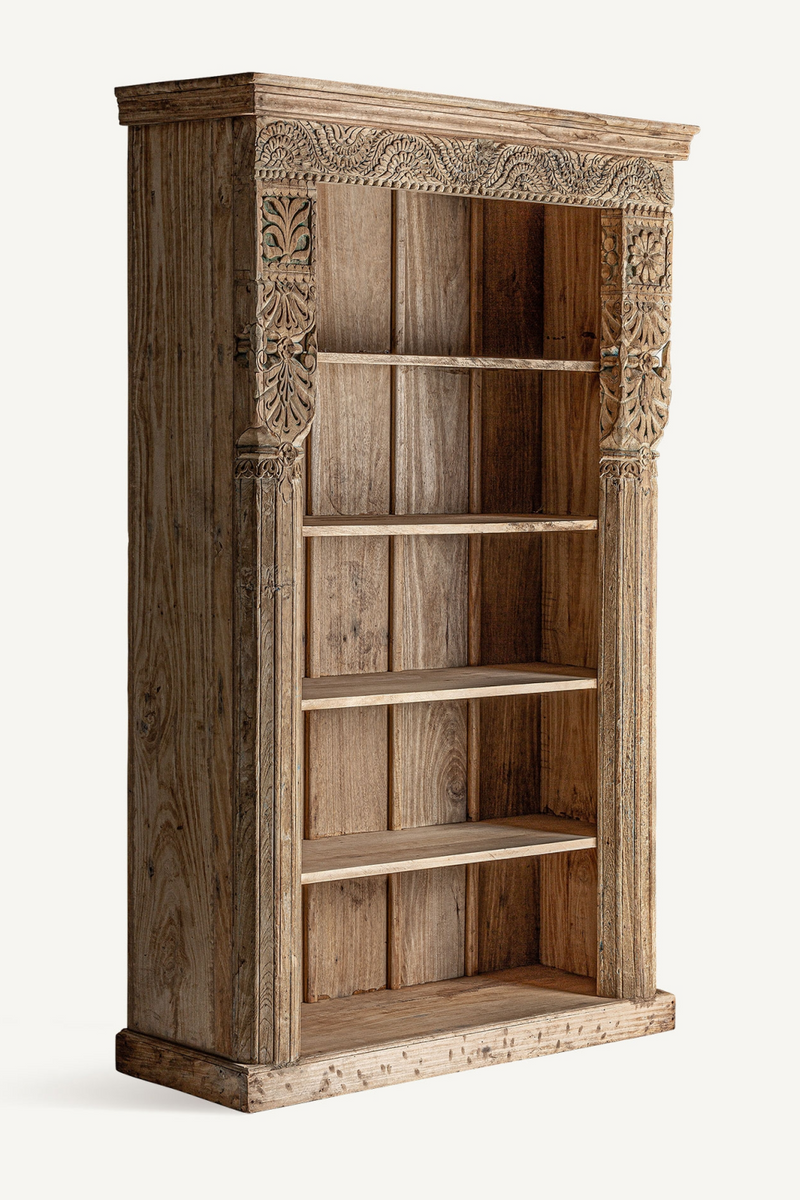 Oriental Design Wooden Bookshelf | Vical Home Tedim | Oroatrade.com