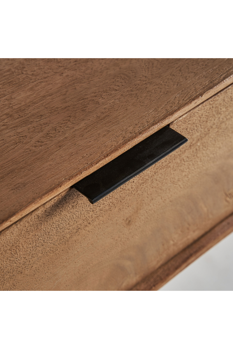 Mango Wood 3-Drawer Desk | Vical Home Sered | Woodfurniture.com