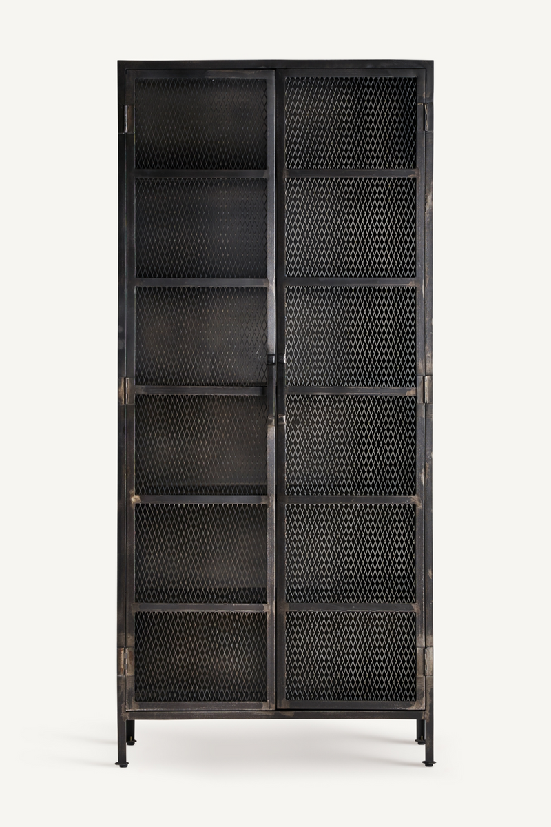 Industrial Black Display Cabinet | Vical Home Vyhne | Oroatrade.com