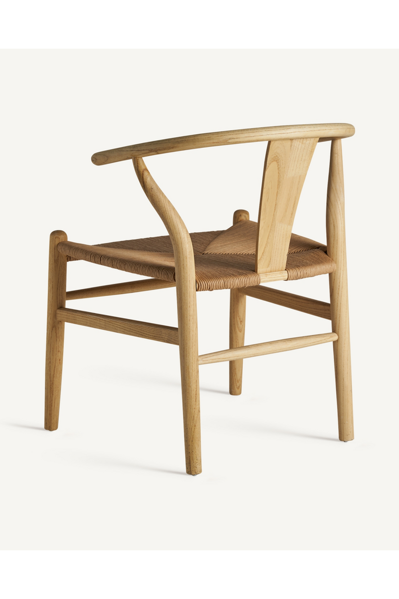 Rope Seat Dining Chair (2) | Vical Home Wishbone | Woodfurniture.com